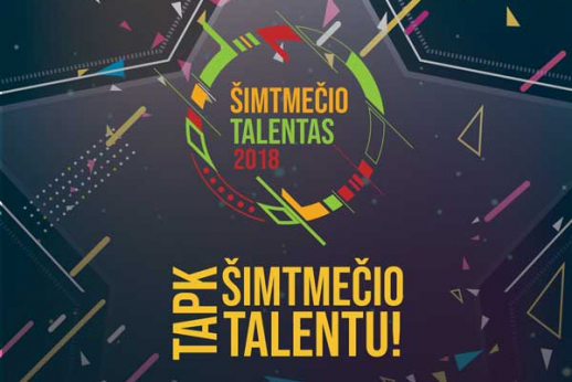 Tapk Šimtmečio talentu!