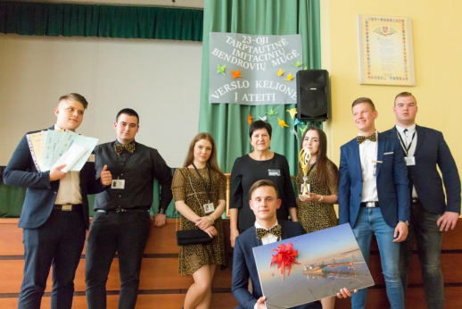 23-oji imitacinių bendrovių mugė „Verslo kelionė į ateitį!“ 23-oji imitacinių bendrovių mugė „Verslo kelionė į ateitį!“