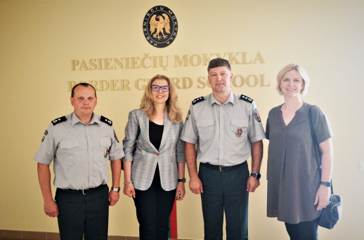 Lankėsi Mykolo Romerio universiteto atstovėss Lankėsi Mykolo Romerio universiteto atstovėss