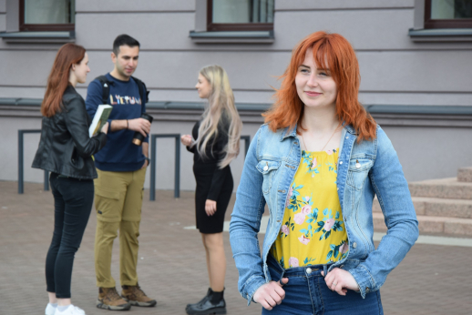 „Erasmus+“ koordinatorė Guoda: mylima studentų ir ryški savo pomėgiais