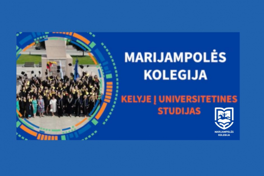 MARIJAMPOLĖS KOLEGIJA KVIEČIA ATRASTI MARKO STUDIJŲ KODĄ 