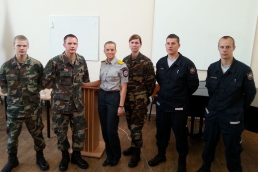Pasieniečių mokyklos kursantai – atvirų erdvių konferencijos dalyviai