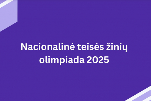 Nacionalinė teisės žinių olimpiada: dirbtinio intelekto ir teisės klausimas