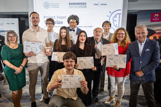 Du VIKO EKF studentai – geriausio „Euroweek 2026“ projekto autoriai 