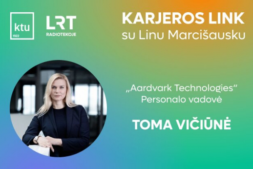 LRT ir KTU tinklalaidėje „Karjeros link“ – pokalbiai su Linu Marcišausku