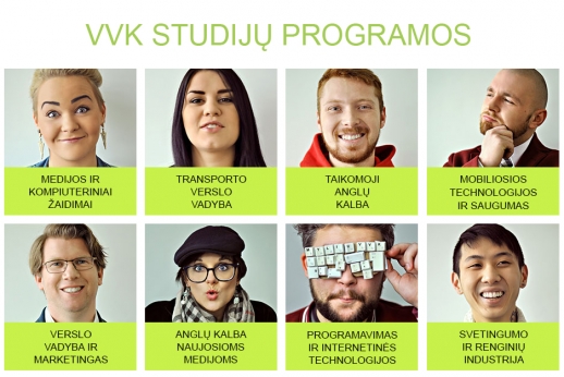Rinkis šiuolaikiškas studijas VVK