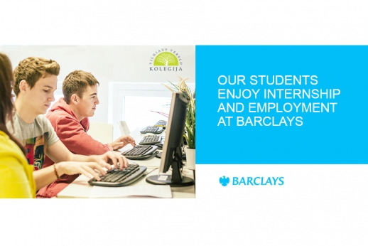 Barclays ir Vilniaus Verslo kolegijos partnerystė