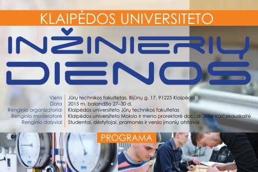 Klaipėdos universiteto inžinierių dienos Klaipėdos universiteto inžinierių dienos