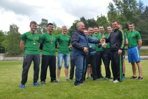 Pasieniečių mokyklos kursantai sportiškiausi Pasieniečių mokyklos kursantai sportiškiausi